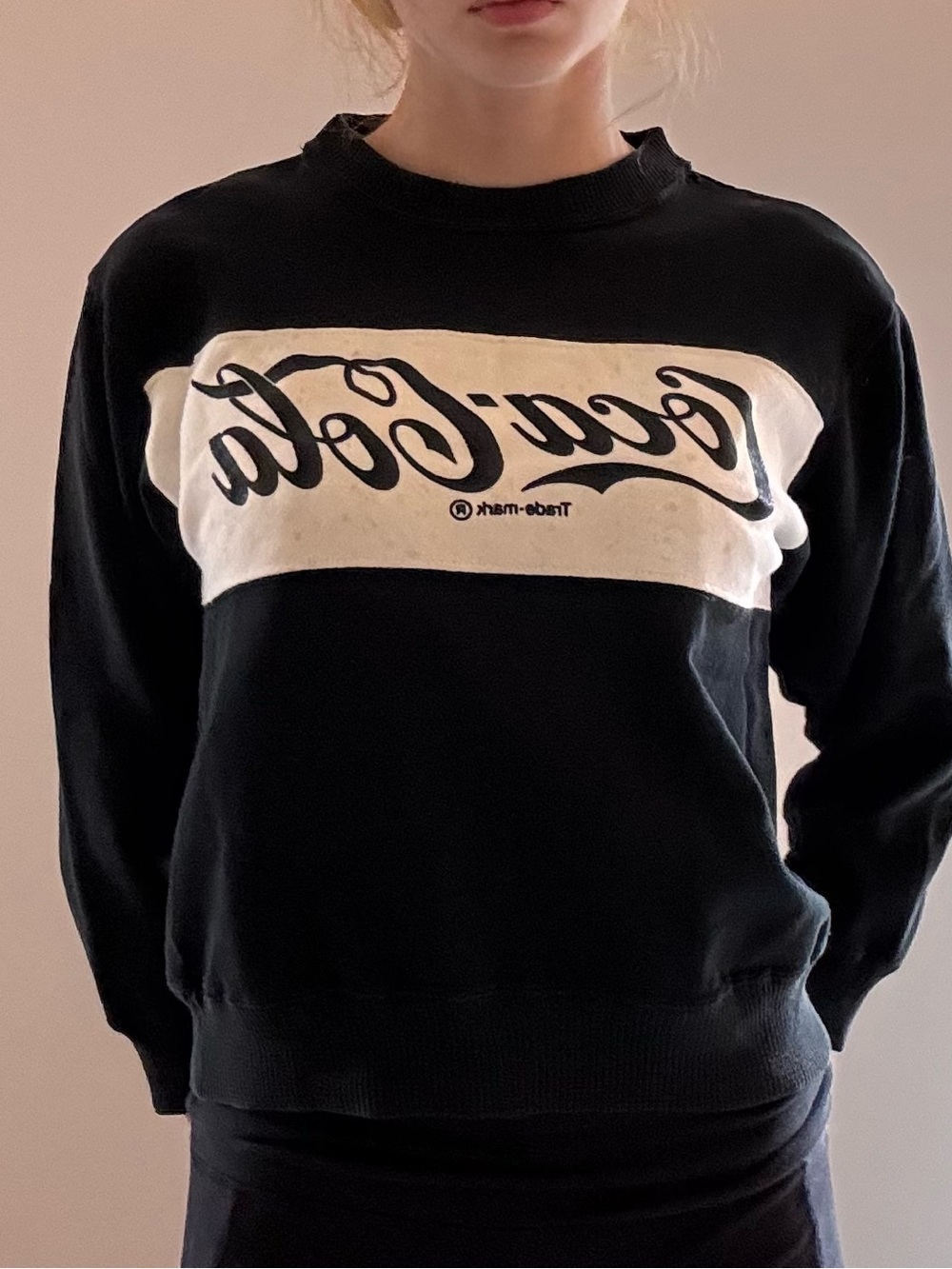 Vintage ‘Coca Cola’ Black Crewneck